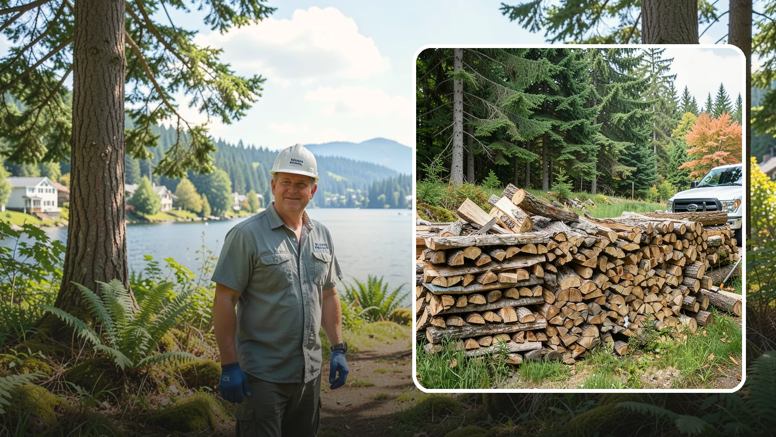 Premium Mixed Firewood in Milton, King County, WA - Our premium mixed firewood balances fast-lighting and long-burning wood in one carefully dried load for versatile, all-purpose...