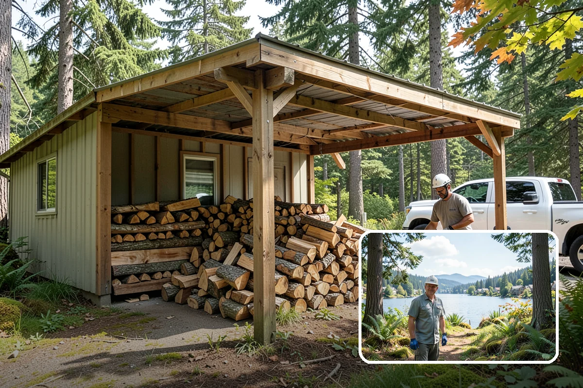 Premium Mixed Firewood in Milton, King County, WA - One versatile blend for both quick and long burns