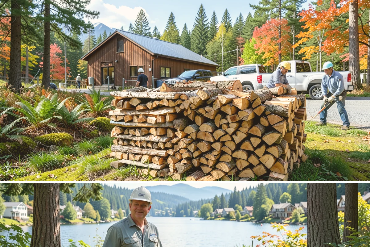 Premium Mixed Firewood in Milton, King County, WA - Order the premium mix in fall so you have a versatile, all-purpose supply ready for the whole heating season.