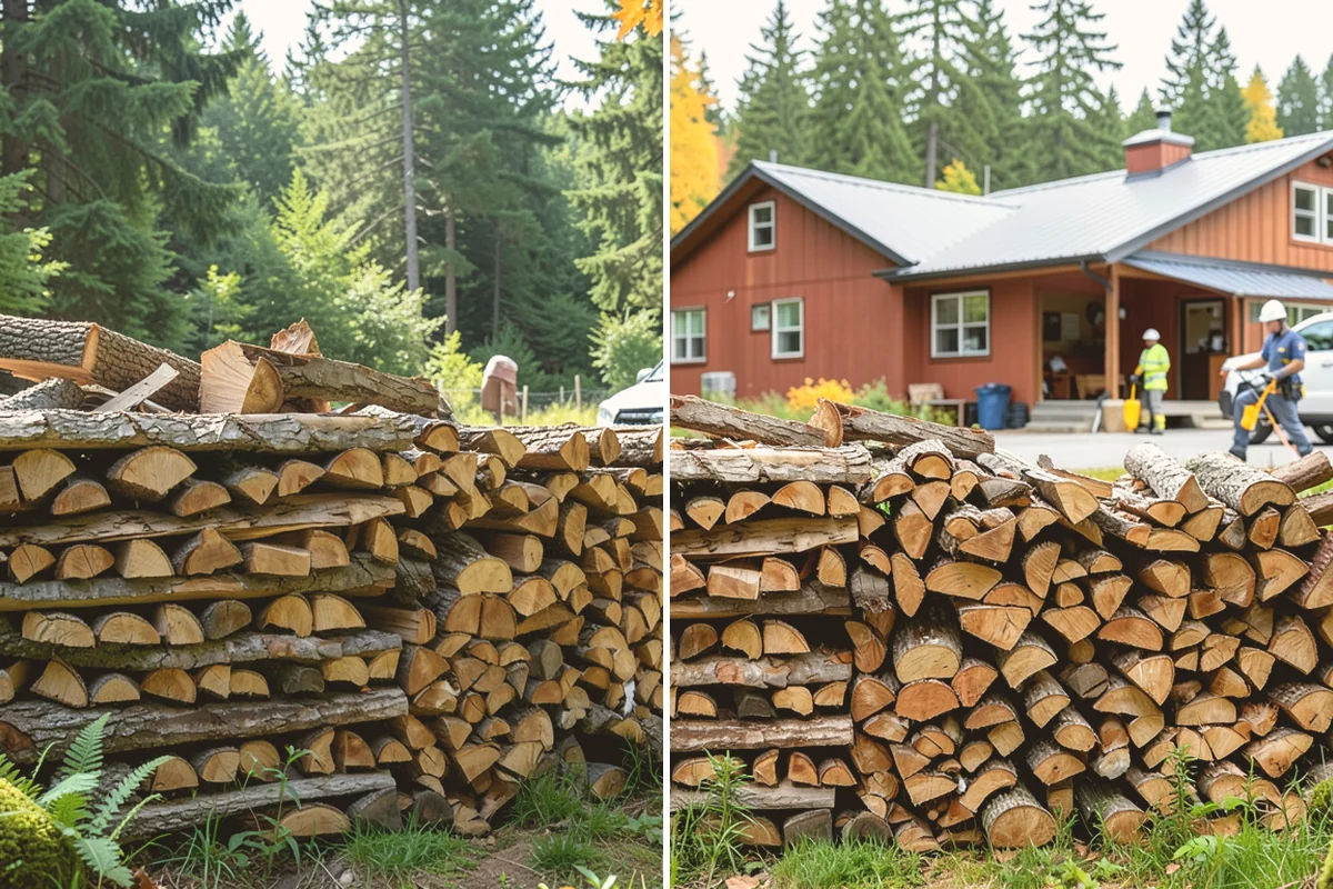 Premium Mixed Firewood in Mount Vernon, Skagit County, WA - We combine fast-lighting and long-burning stock in a balanced ratio
