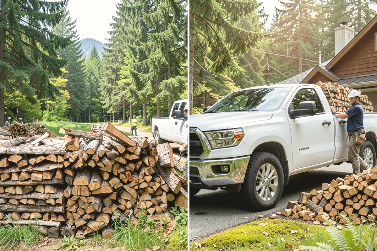 Premium Mixed Firewood in Mountlake Terrace, Snohomish County, WA - We combine fast-lighting and long-burning stock in a balanced ratio
