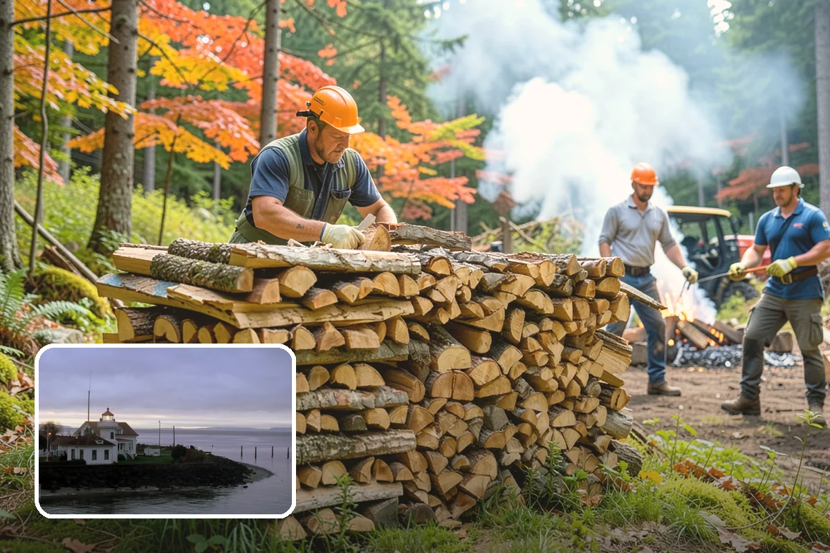 Premium Mixed Firewood in Mukilteo, Snohomish County, WA - One versatile blend for both quick and long burns