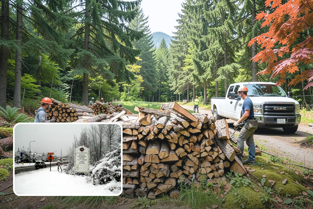 Premium Mixed Firewood in Newcastle, King County, WA - One versatile blend for both quick and long burns