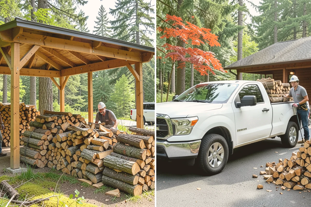 Premium Mixed Firewood in Newcastle, King County, WA - We combine fast-lighting and long-burning stock in a balanced ratio