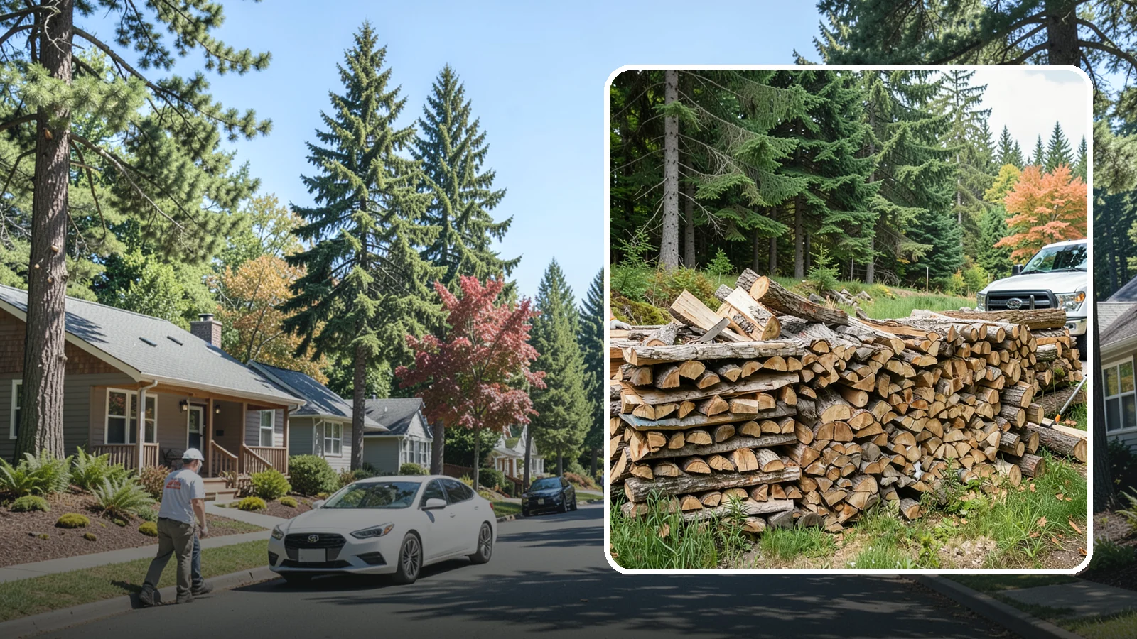 Premium Mixed Firewood in Orting, Pierce County, WA - Our premium mixed firewood balances fast-lighting and long-burning wood in one carefully dried load for versatile, all-purpose...