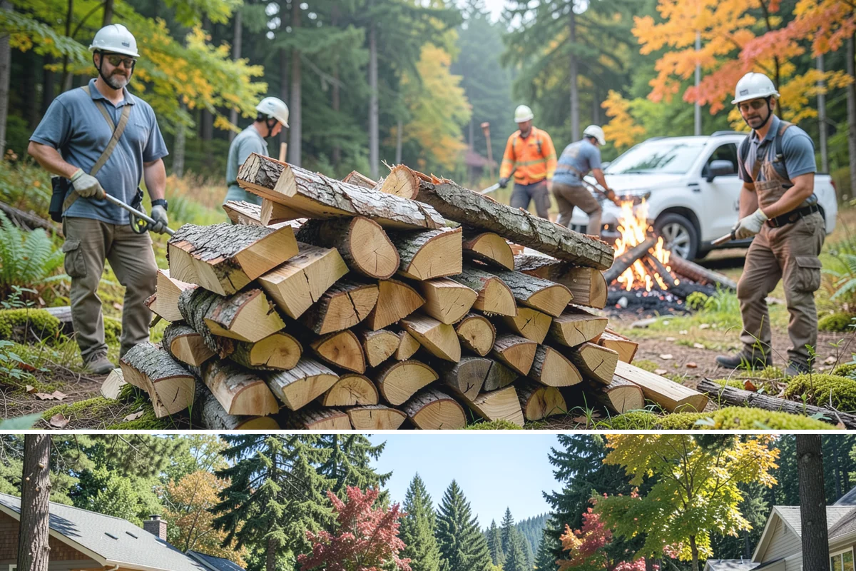 Premium Mixed Firewood in Orting, Pierce County, WA - Order the premium mix in fall so you have a versatile, all-purpose supply ready for the whole heating season.