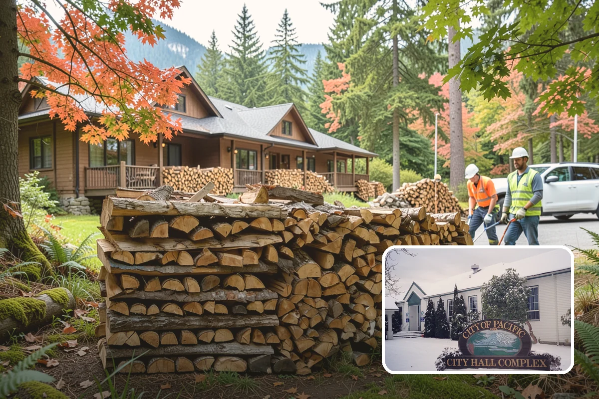 Premium Mixed Firewood in Pacific, King County, WA - One versatile blend for both quick and long burns