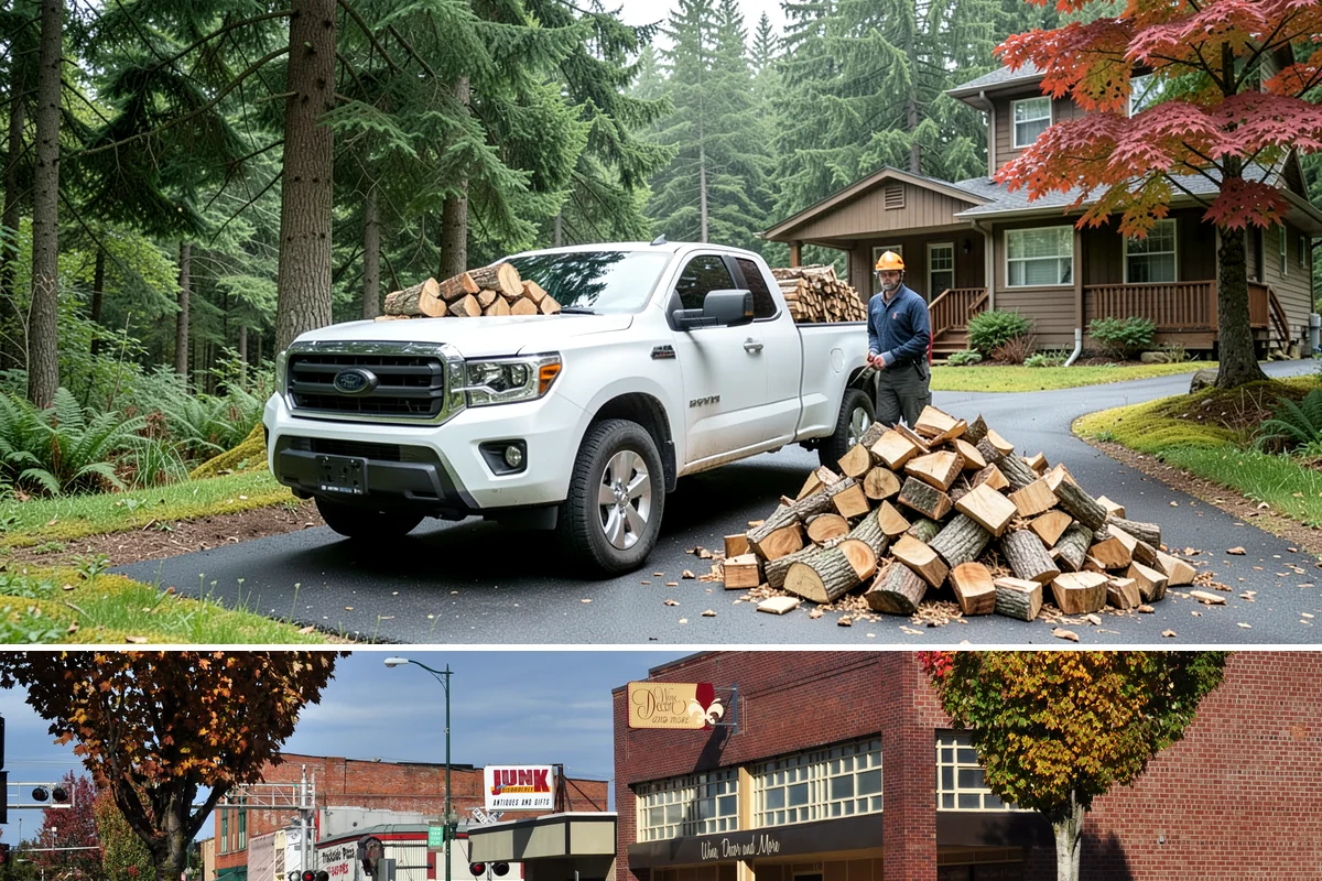 Premium Mixed Firewood in Puyallup, Pierce County, WA - Order the premium mix in fall so you have a versatile, all-purpose supply ready for the whole heating season.