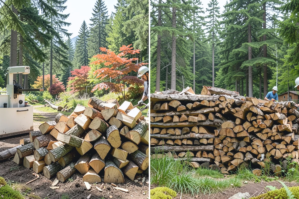 Premium Mixed Firewood in Redmond, King County, WA - We combine fast-lighting and long-burning stock in a balanced ratio