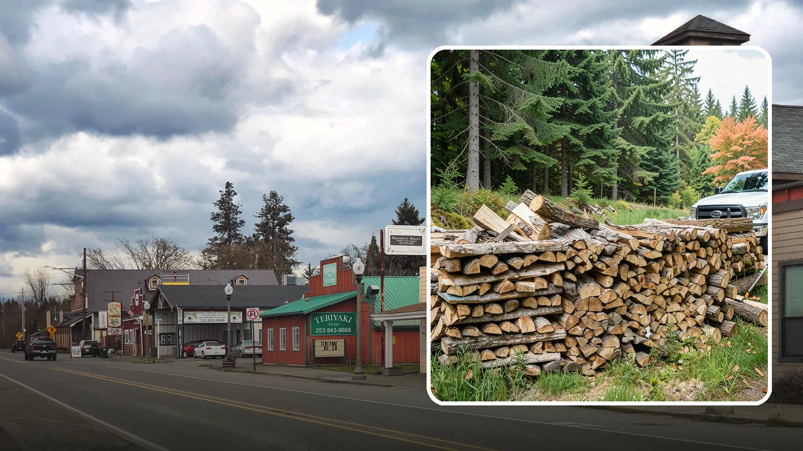 Premium Mixed Firewood in Roy, Pierce County, WA - Our premium mixed firewood balances fast-lighting and long-burning wood in one carefully dried load for versatile, all-purpose...