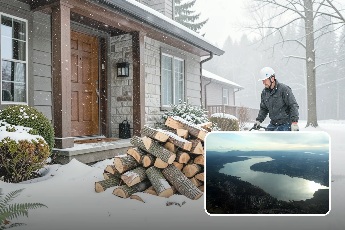 Premium Mixed Firewood in Sammamish, King County, WA - One versatile blend for both quick and long burns