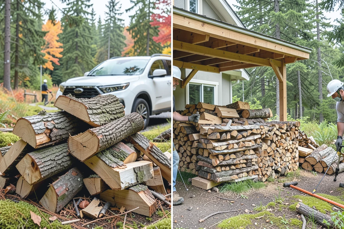 Premium Mixed Firewood in Skykomish, King County, WA - We combine fast-lighting and long-burning stock in a balanced ratio