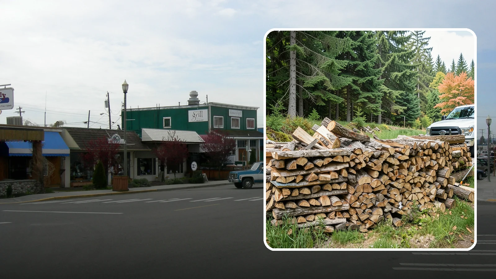Premium Mixed Firewood in Stanwood, Snohomish County, WA - Our premium mixed firewood balances fast-lighting and long-burning wood in one carefully dried load for versatile, all-purpose...