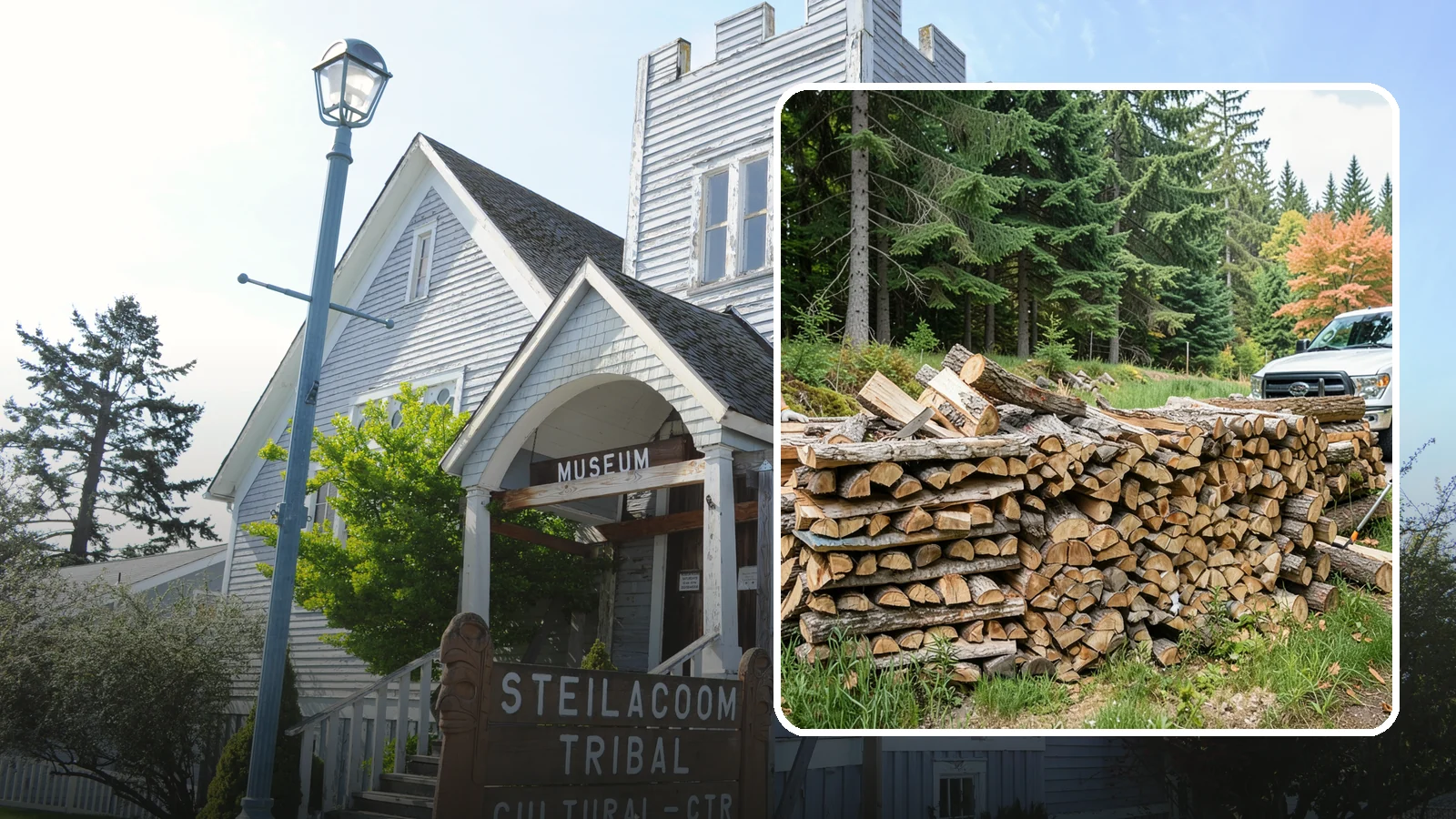 Premium Mixed Firewood in Steilacoom, Pierce County, WA - Our premium mixed firewood balances fast-lighting and long-burning wood in one carefully dried load for versatile, all-purpose...