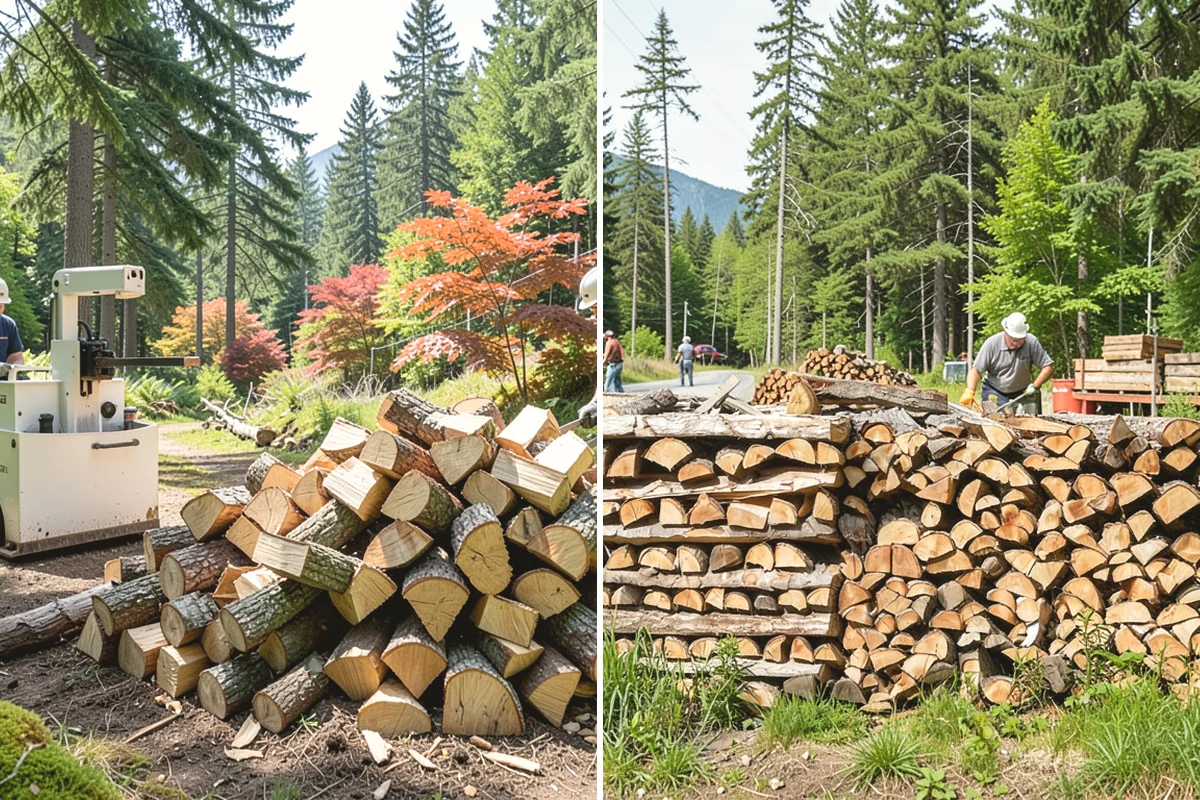 Premium Mixed Firewood in Steilacoom, Pierce County, WA - We combine fast-lighting and long-burning stock in a balanced ratio