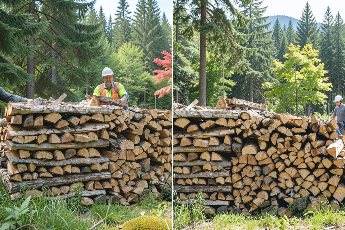 Premium Mixed Firewood in Sumner, Pierce County, WA - We combine fast-lighting and long-burning stock in a balanced ratio