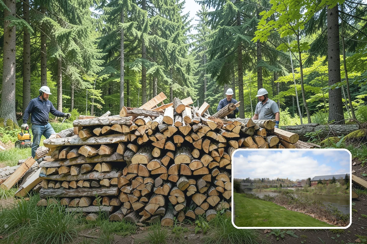 Premium Mixed Firewood in Tukwila, King County, WA - One versatile blend for both quick and long burns