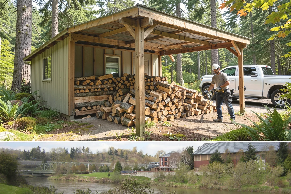 Premium Mixed Firewood in Tukwila, King County, WA - Order the premium mix in fall so you have a versatile, all-purpose supply ready for the whole heating season.