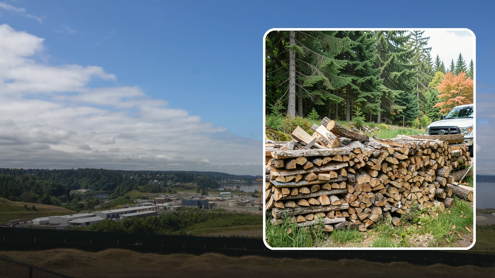 Premium Mixed Firewood in University Place, Pierce County, WA - Our premium mixed firewood balances fast-lighting and long-burning wood in one carefully dried load for versatile, all-purpose...