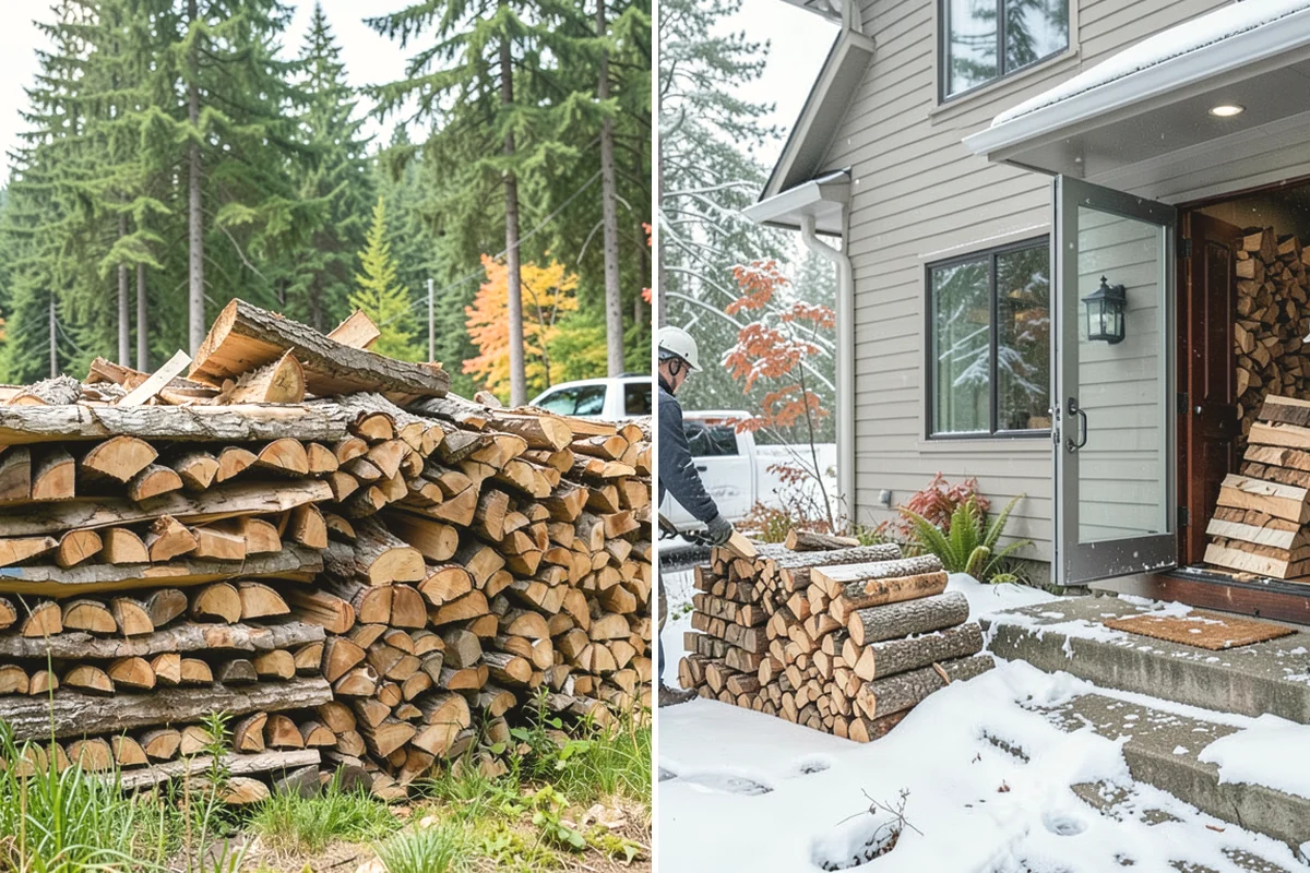 Premium Mixed Firewood in University Place, Pierce County, WA - We combine fast-lighting and long-burning stock in a balanced ratio