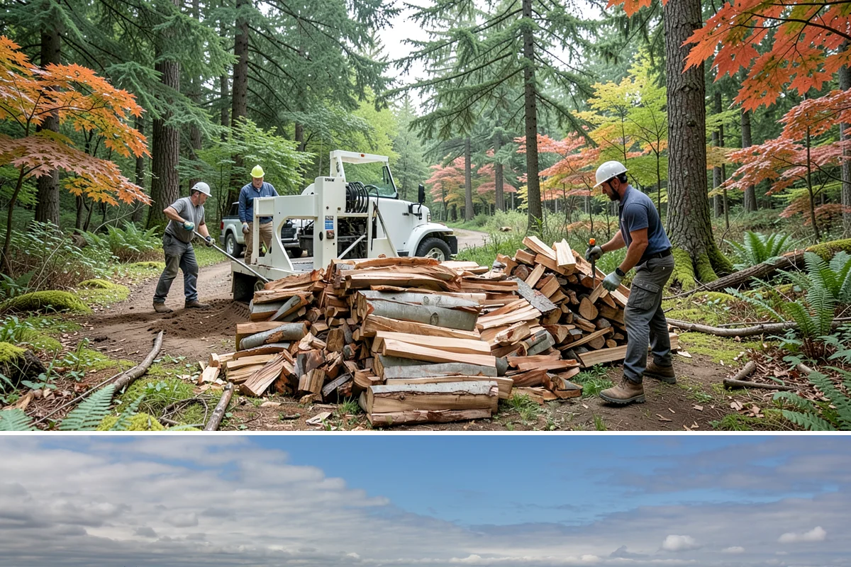 Premium Mixed Firewood in University Place, Pierce County, WA - Order the premium mix in fall so you have a versatile, all-purpose supply ready for the whole heating season.
