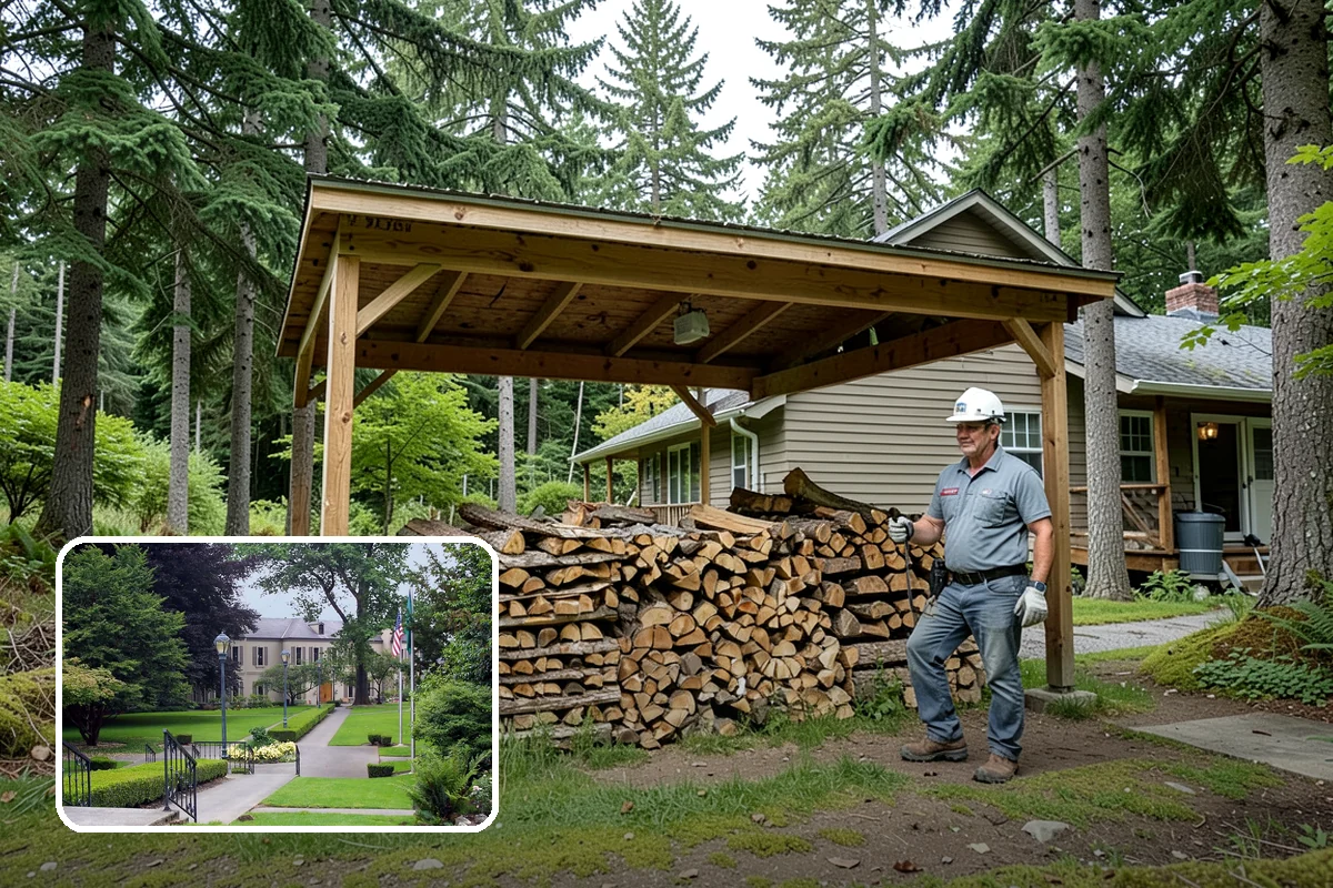 Premium Mixed Firewood in Woodinville, King County, WA - One versatile blend for both quick and long burns