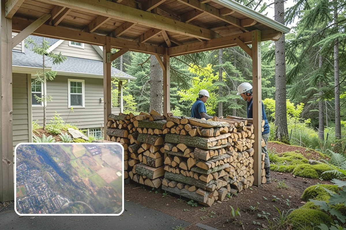 Premium Pizza Wood in Algona, King County, WA - Burns hot and clean for true wood-fired results