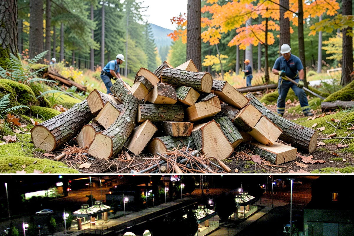 Premium Pizza Wood in Auburn, King County, WA - Available year-round, though ordering ahead of summer entertaining season ensures the best supply.