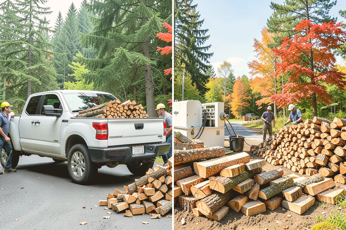 Premium Pizza Wood in Bellevue, King County, WA - Let us know your oven type and how much wood you need
