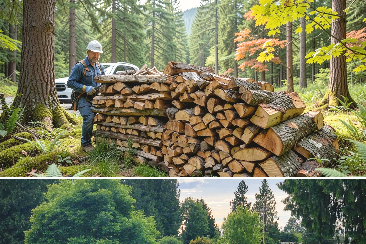 Premium Pizza Wood in Bonney Lake, Pierce County, WA - Available year-round, though ordering ahead of summer entertaining season ensures the best supply.