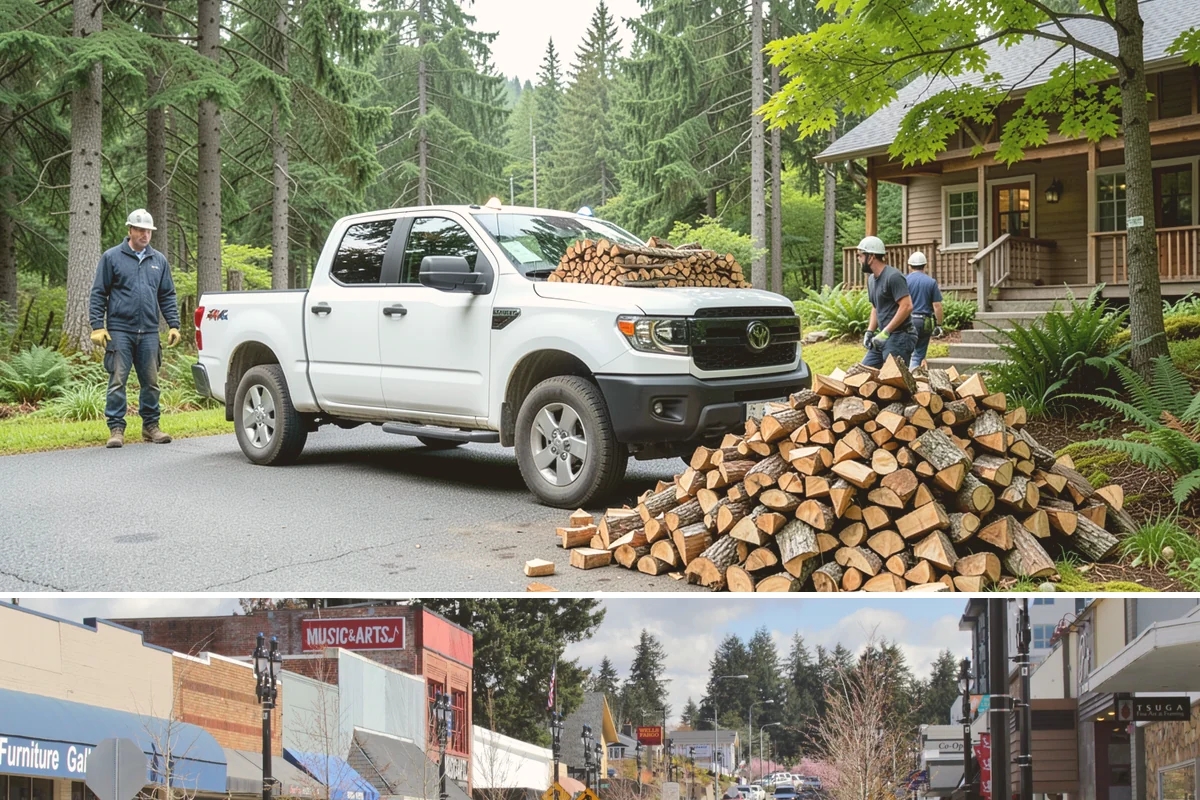Premium Pizza Wood in Bothell, King County, WA - Available year-round, though ordering ahead of summer entertaining season ensures the best supply.