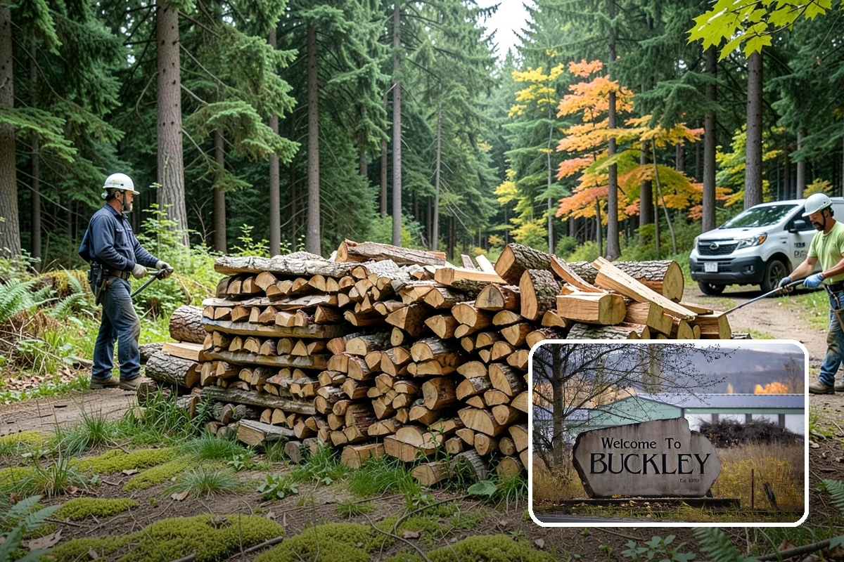 Premium Pizza Wood in Buckley, Pierce County, WA - Burns hot and clean for true wood-fired results