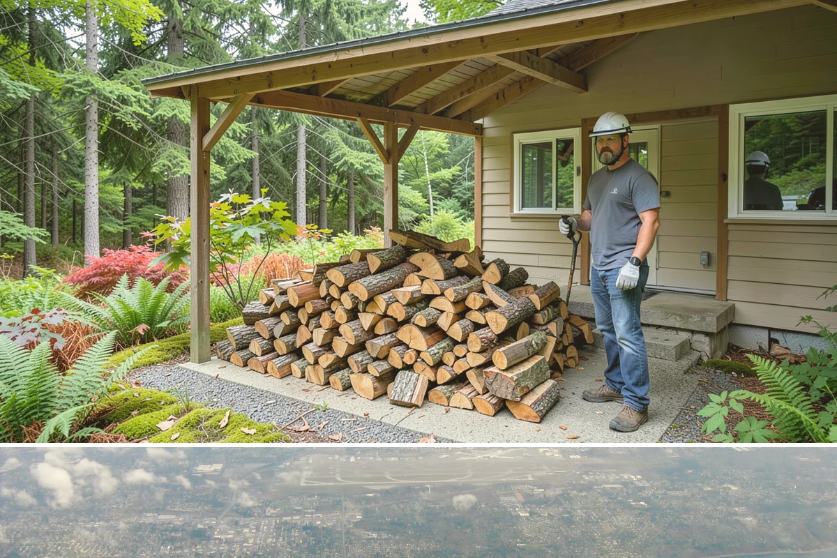 Premium Pizza Wood in Burien, King County, WA - Available year-round, though ordering ahead of summer entertaining season ensures the best supply.