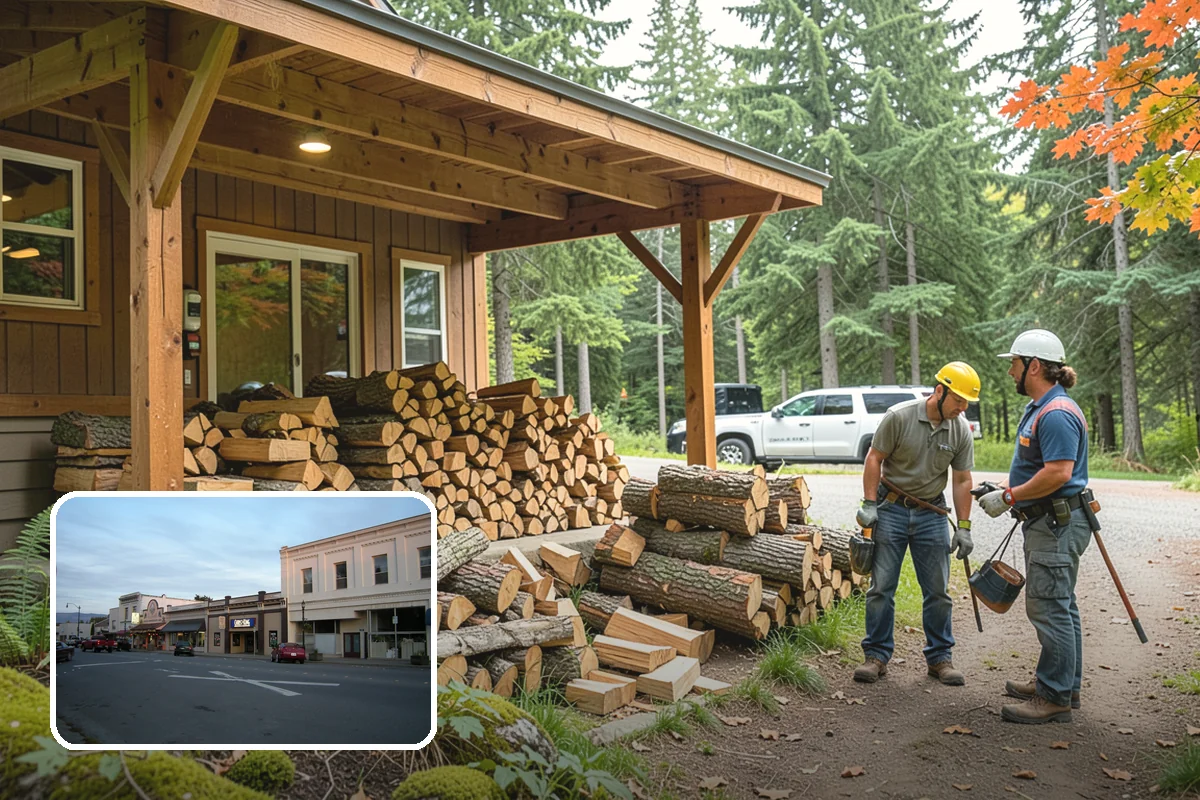 Premium Pizza Wood in Burlington, Skagit County, WA - Burns hot and clean for true wood-fired results