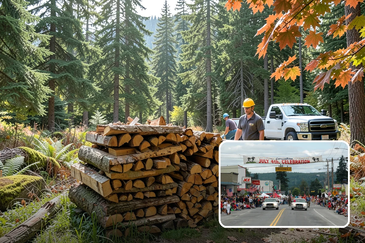Premium Pizza Wood in Carnation, King County, WA - Burns hot and clean for true wood-fired results