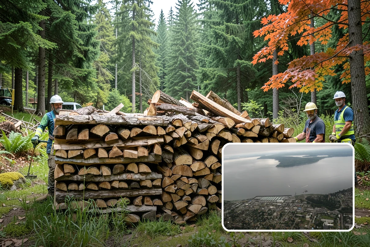 Premium Pizza Wood in Des Moines, King County, WA - Burns hot and clean for true wood-fired results