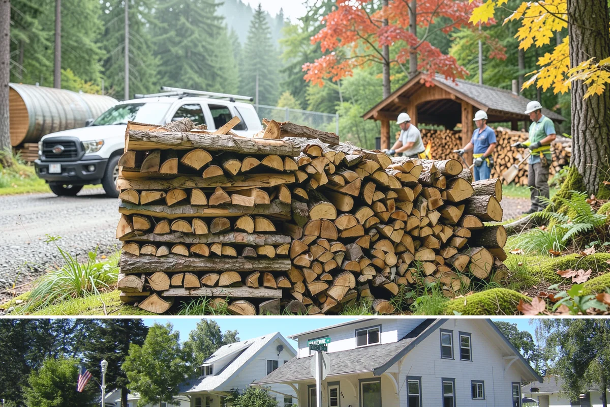 Premium Pizza Wood in DuPont, Pierce County, WA - Available year-round, though ordering ahead of summer entertaining season ensures the best supply.