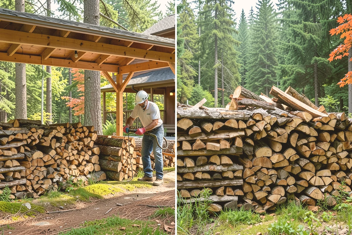 Premium Pizza Wood in Eatonville, Pierce County, WA - Let us know your oven type and how much wood you need