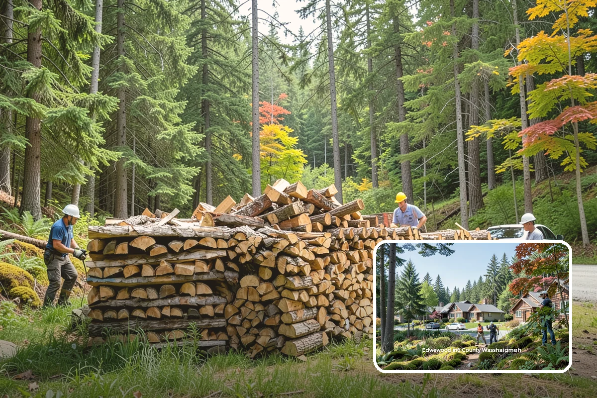 Premium Pizza Wood in Edgewood, Pierce County, WA - Burns hot and clean for true wood-fired results