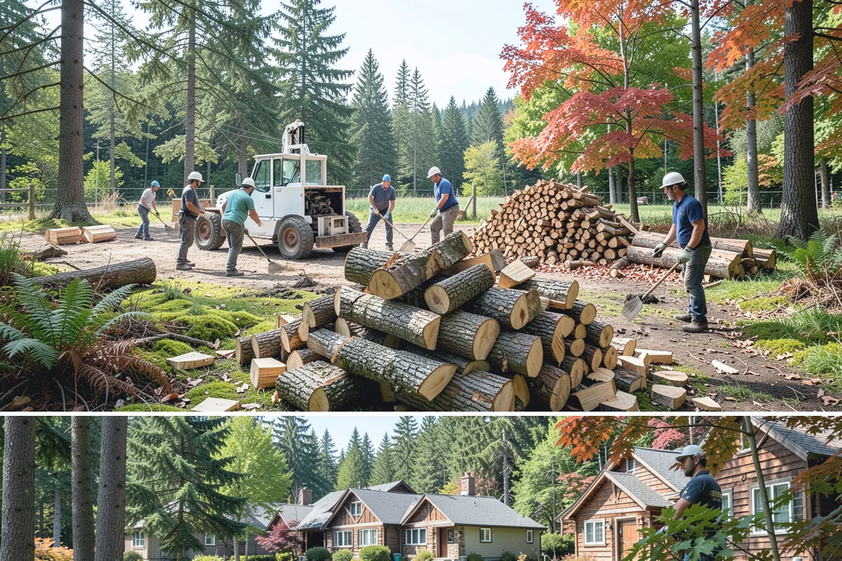 Premium Pizza Wood in Edgewood, Pierce County, WA - Available year-round, though ordering ahead of summer entertaining season ensures the best supply.
