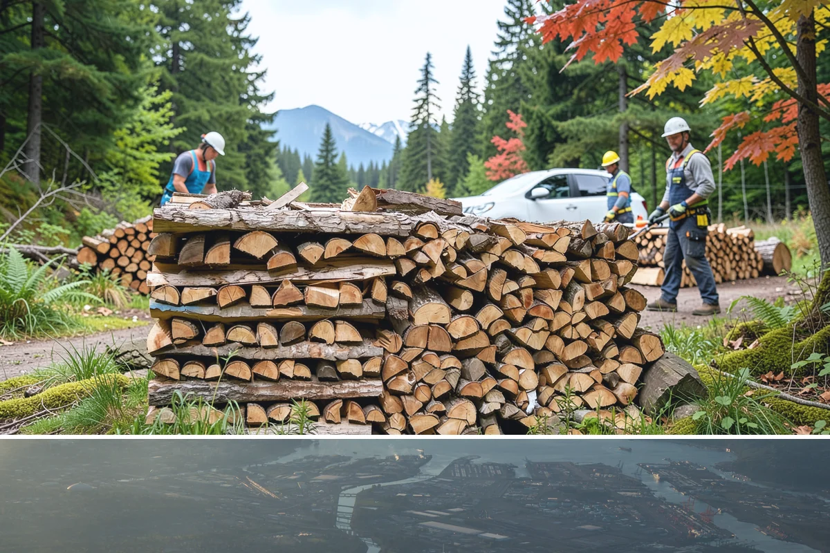 Premium Pizza Wood in Fife, Pierce County, WA - Available year-round, though ordering ahead of summer entertaining season ensures the best supply.