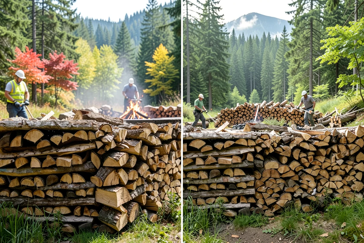 Premium Pizza Wood in Fircrest, Pierce County, WA - Let us know your oven type and how much wood you need