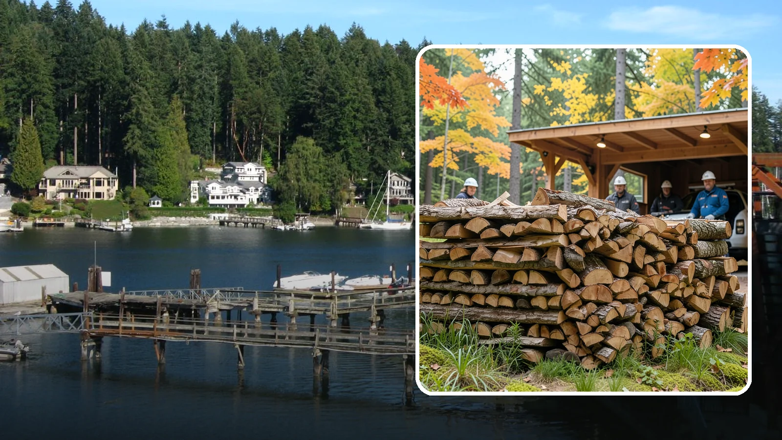 Premium Pizza Wood in Gig Harbor, Pierce County, WA - Our Premium Pizza Wood is finely seasoned, low-moisture fuel cut to size for the clean, high heat wood-fired ovens demand.