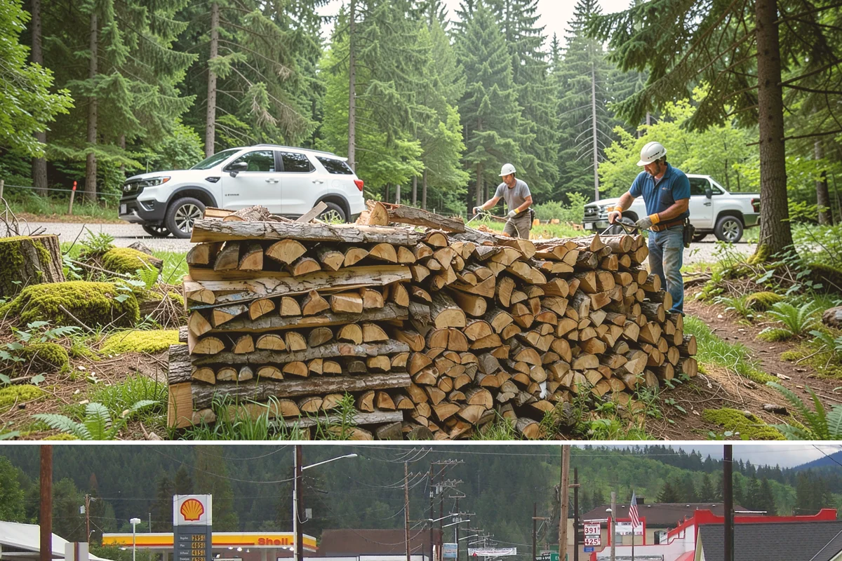 Premium Pizza Wood in Granite Falls, Snohomish County, WA - Available year-round, though ordering ahead of summer entertaining season ensures the best supply.