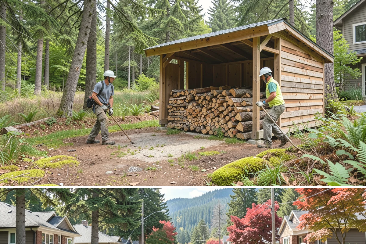 Premium Pizza Wood in Hunts Point, King County, WA - Available year-round, though ordering ahead of summer entertaining season ensures the best supply.