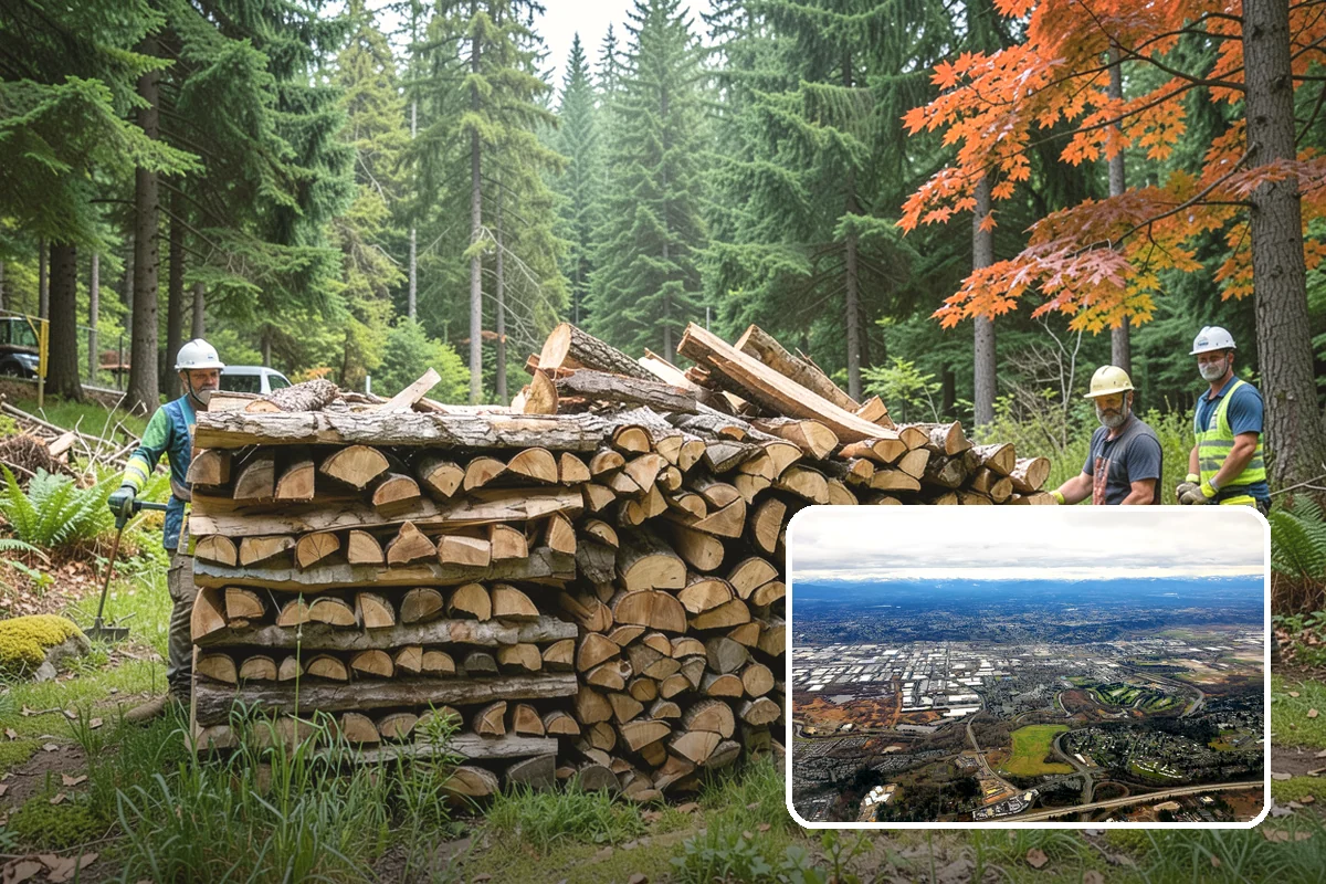 Premium Pizza Wood in Kent, King County, WA - Burns hot and clean for true wood-fired results