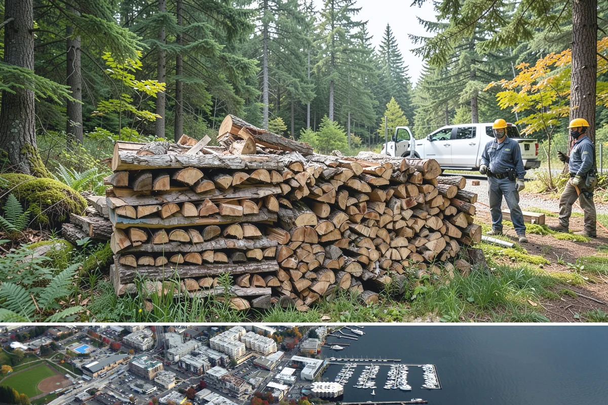 Premium Pizza Wood in Kirkland, King County, WA - Available year-round, though ordering ahead of summer entertaining season ensures the best supply.
