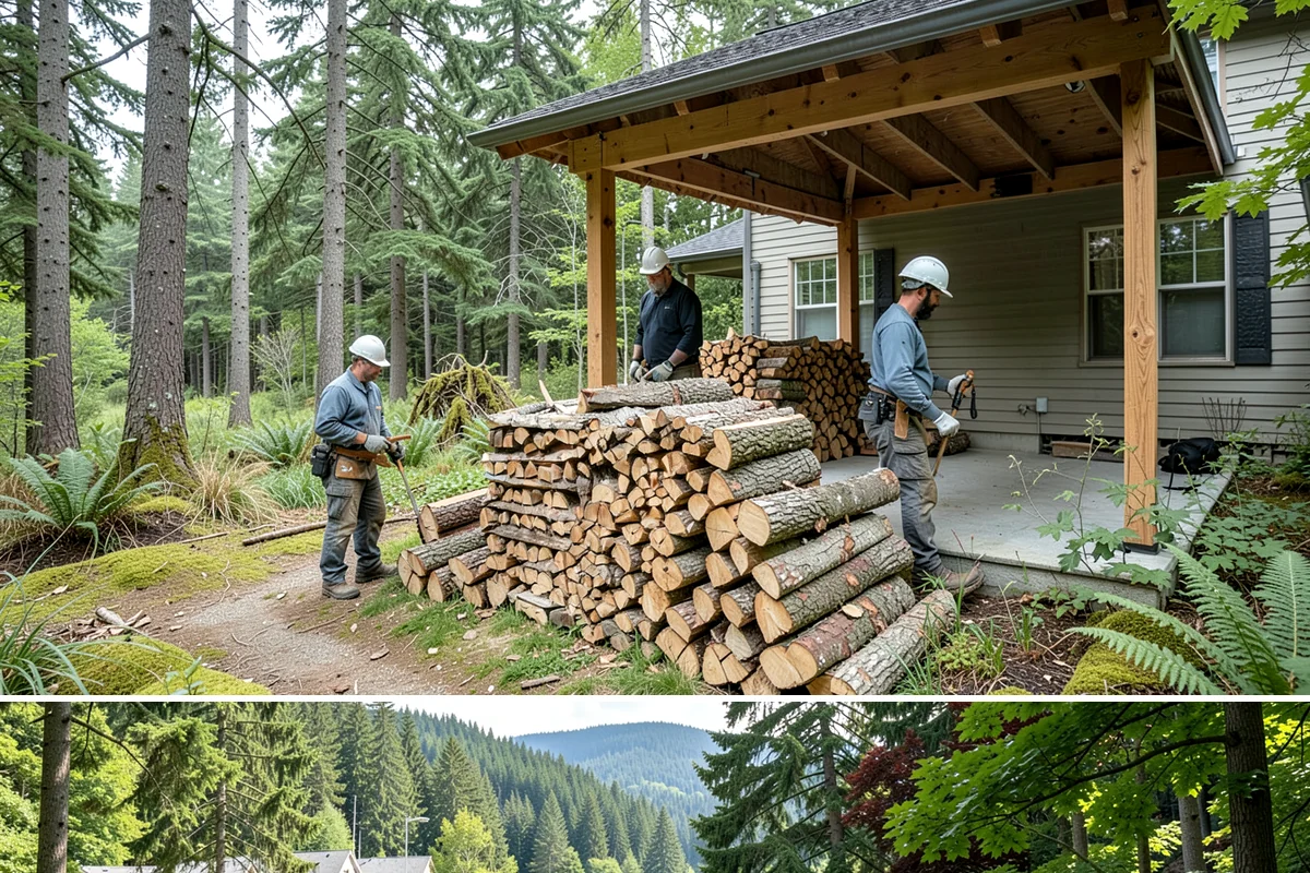 Premium Pizza Wood in Lake Forest Park, King County, WA - Available year-round, though ordering ahead of summer entertaining season ensures the best supply.