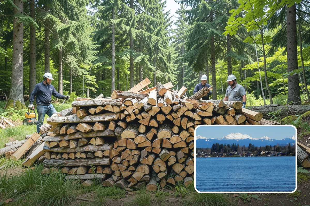 Premium Pizza Wood in Lake Stevens, Snohomish County, WA - Burns hot and clean for true wood-fired results