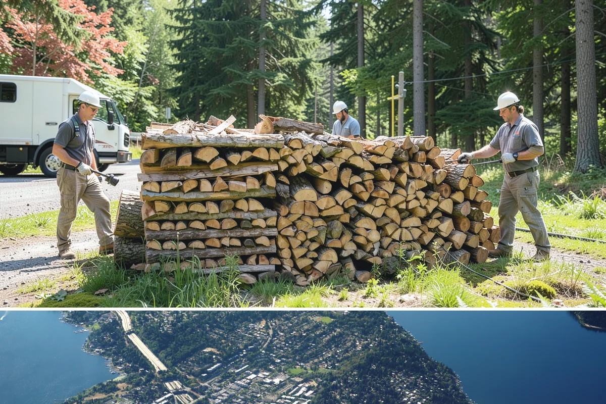 Premium Pizza Wood in Mercer Island, King County, WA - Available year-round, though ordering ahead of summer entertaining season ensures the best supply.